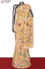 Exquisite Floral Pure Crepe Silk Saree